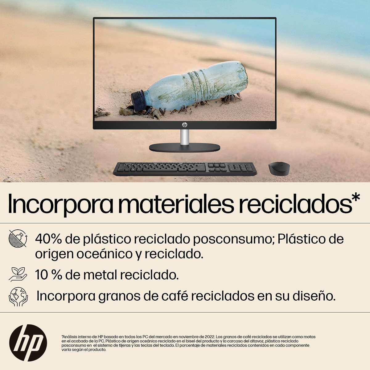 Todo En Uno HP 24-cr0017la AMD Ryzen 5 512GB SSD 8GB Ram 23.8